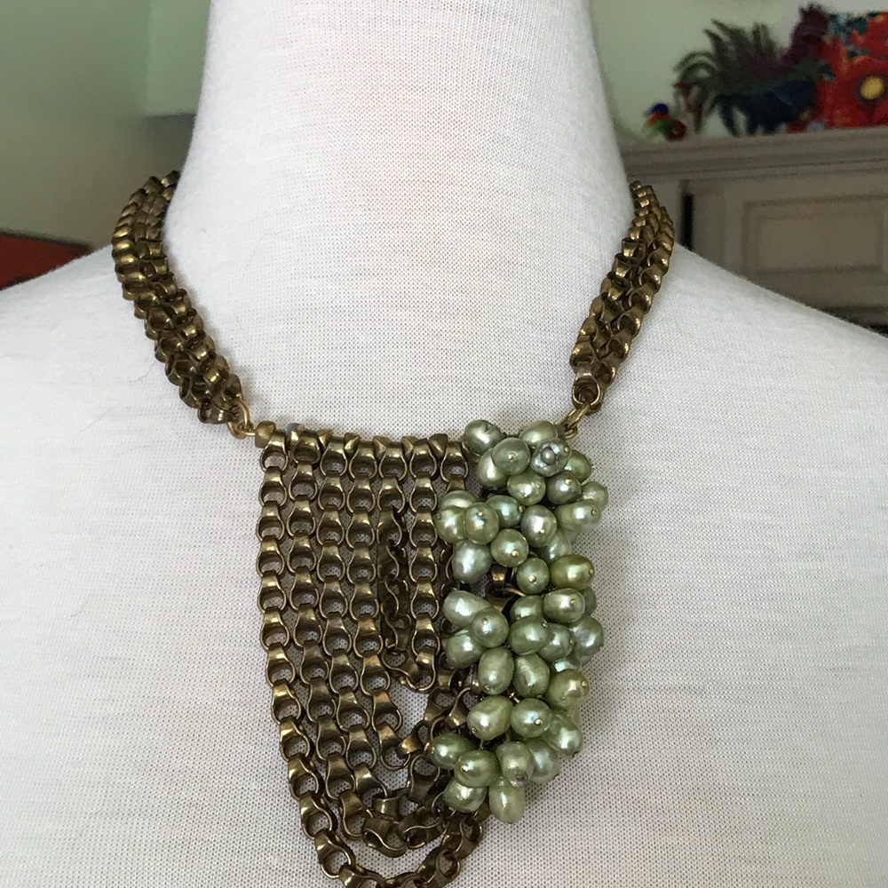 Green Seed Necklace